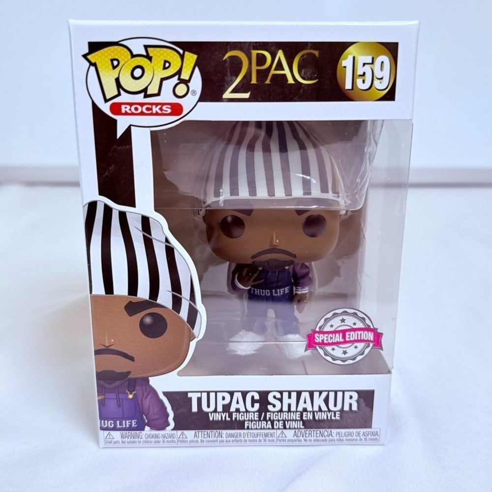 Funko Pop Rocks 2Pac Tupac Shakur 159 Special Edition Rare Thug Life